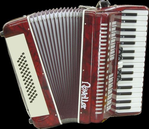 手风琴的键盘结构