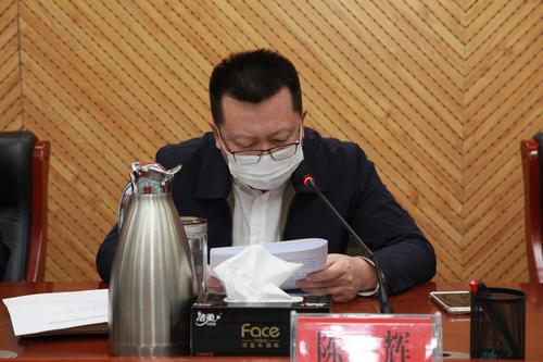 区委副书记,区长,区新冠肺炎疫情防控领导小组组长陈辉对有关工作