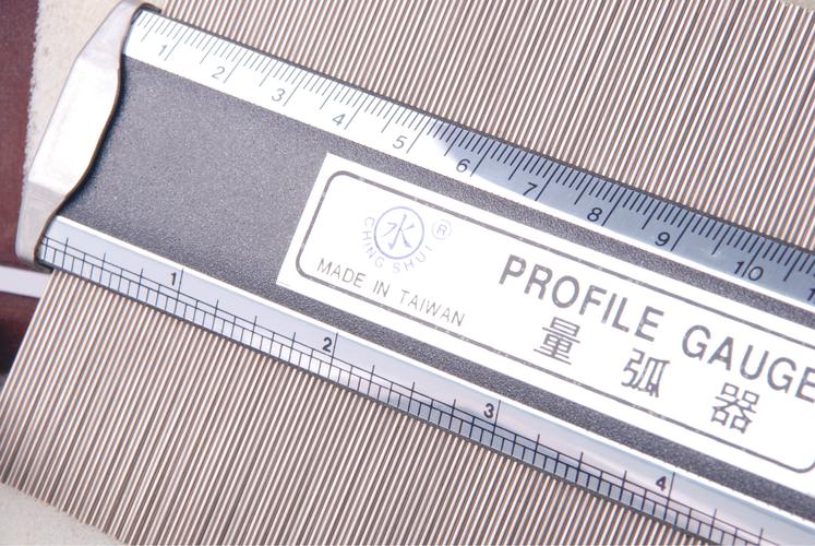 【水牌中国总代理】正装水牌 量弧器30cm 取型器 弧度尺