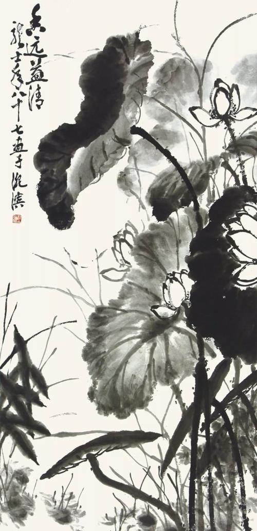 萧龙士国画作品欣赏