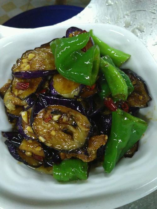 柿子椒烧茄子