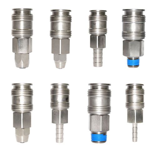 气动工具厂家直销 高品质螺纹气动接头 美标系列快速气动接头