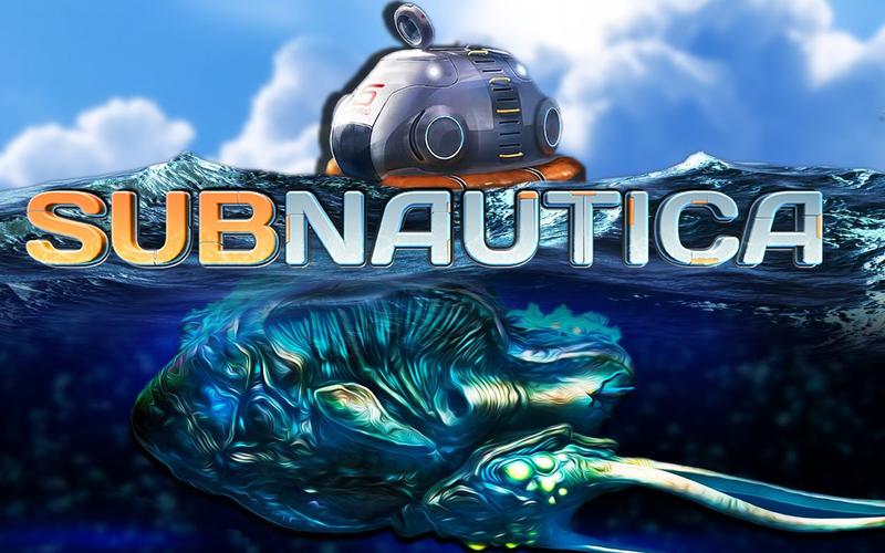 自制双语字幕深海迷航美丽水世界官方游玩预告片subnauticagameplay