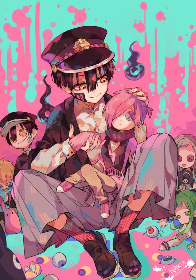 地缚少年花子君高清动漫壁纸!八寻宁宁和花子