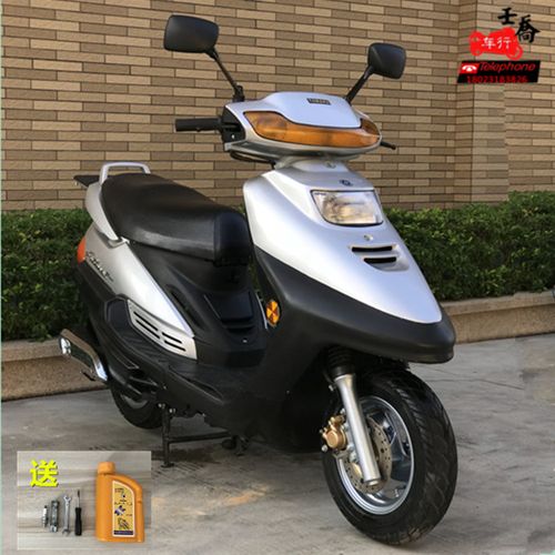 原装二手雅马哈凌鹰125cc摩托车整车代步燃油男女装四冲程踏板车