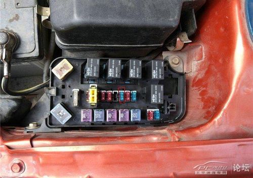 东南菱悦v3油泵保险丝参照图 菱悦v3保险丝