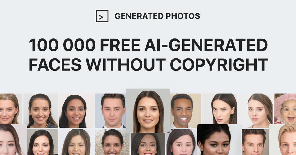 generated photos: 100,000 free ai generated faces