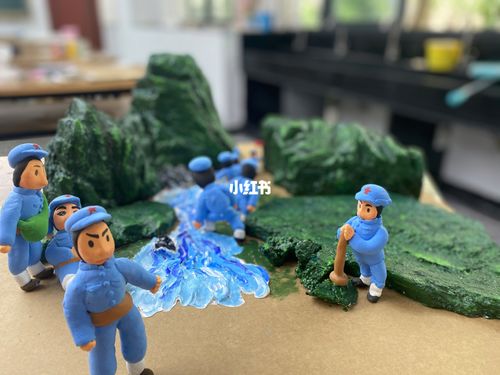 红军长征!_粘土_兴趣爱好_手工