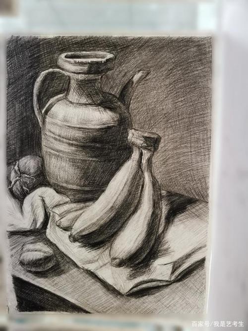 美术艺考生素描作品展示