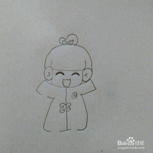 幼儿亲子简笔画天蝎座