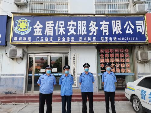 金盾保安-做保安我们是专业的
