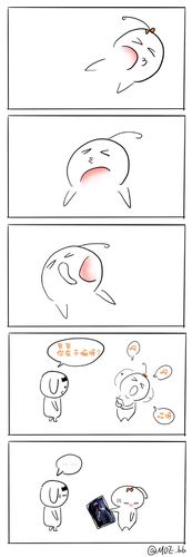 沙雕简笔画 - 朱一卷儿