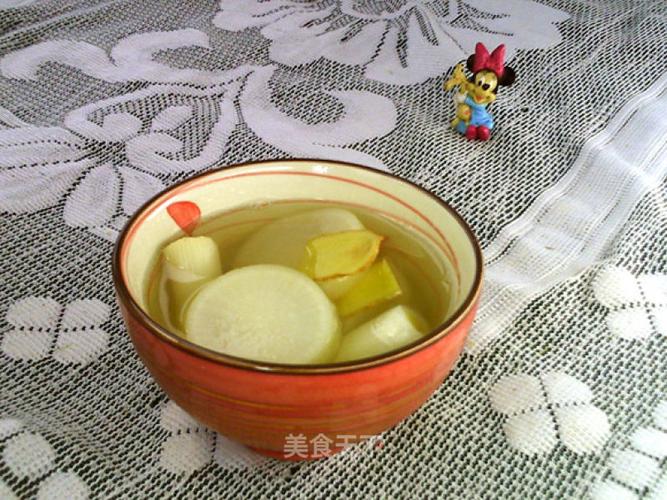 萝卜葱白汤