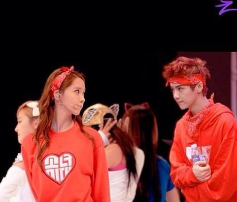 原来传出两人的结婚照片只是因为鹿晗和林允儿曾一起合作过一首歌曲