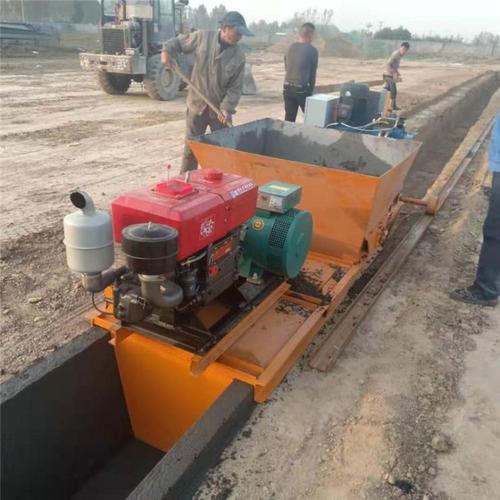 u型槽成型机 水沟渠道成型机 现浇筑u型渠成型机