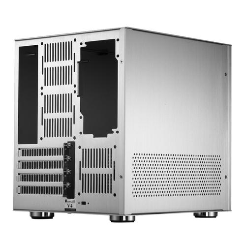 乔思伯v4 全铝迷你itx台式机箱 极速usb 3.0 双pci 支持matx主板