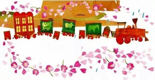 北宅街道中心幼儿园绘本分享——《开往春天的列车》