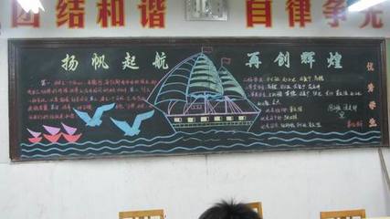 开学黑板报的手抄报 黑板报手抄报