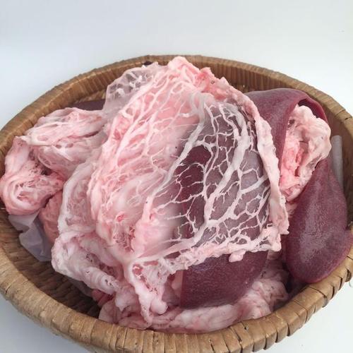 东北人家粗粮店斤包邮部分地区 5 新鲜猪网油猪水油鸡冠油保鲜发货