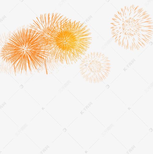 绚丽烟花素材图片免费下载-千库网