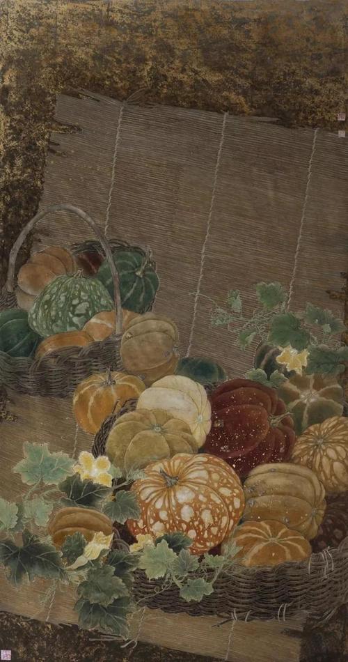 河南开封梁志超工笔花鸟画欣赏