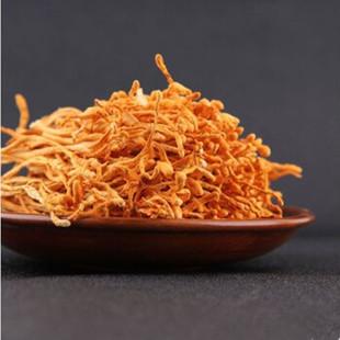 虫草花蛹虫草茶新鲜干货正品养生食材泡酒料免邮费磨粉北批虫草发