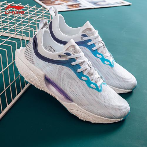 李宁跑步鞋男2021新款beng超轻回弹减震防滑跑步鞋