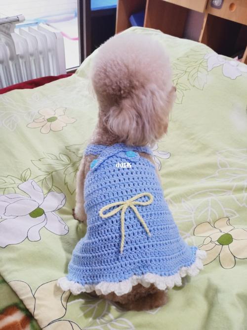钩针狗狗衣服_狗狗_裙子_鉤針_兴趣爱好_手工