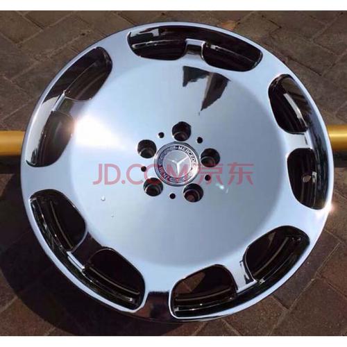 奔驰迈巴赫大饼轮毂适用锻造18 19寸amg改装s500v260e300威霆c200