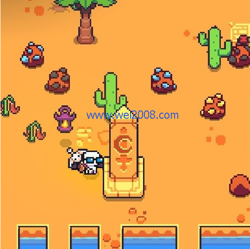 浮岛物语沙漠独眼雕像和沙漠象形符号巨石谜题怎么解