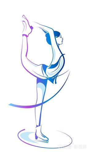 女士们花样滑冰.冰上演出