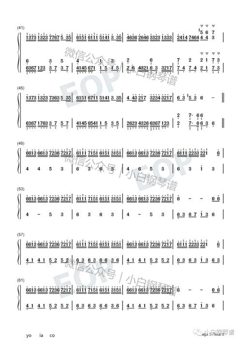 「琴谱|flowerdance」花之舞-空灵自然唯美醉心(含简谱)
