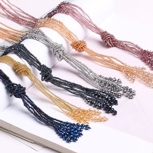 韩版时尚手工串珠 span class=h>水晶 /span> span class=h>流苏 