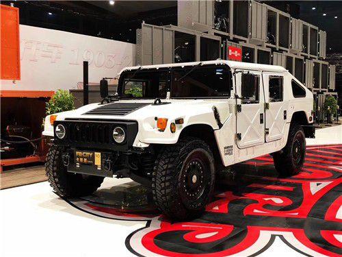 悍威6.2汽油后斗全部用实木进行包裹|底盘|悍马|轮胎