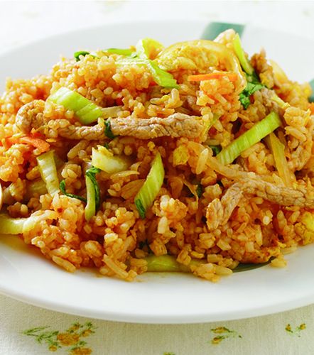 肉丝酱油蛋炒饭