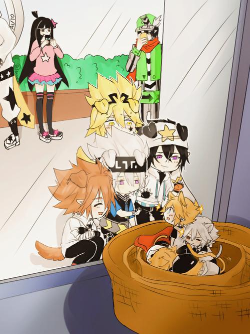 微博上看到的,就忍不住想画 【p2是原图www #凹凸世界#瑞金#all金