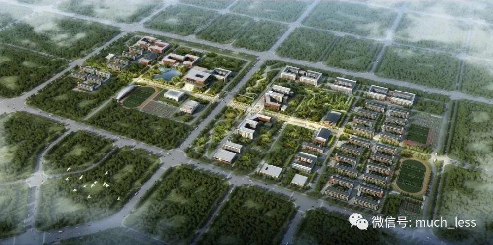 信工学院新校区鸟瞰图