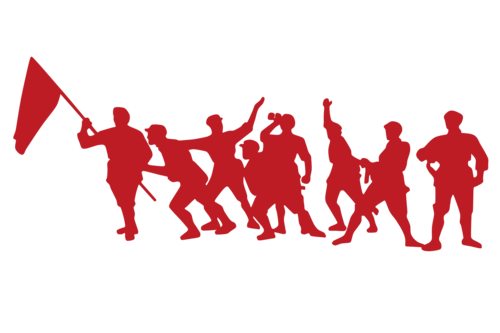 红军剪影图片大全