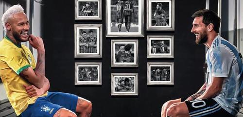 决赛pk内马尔梅西一战决定2021年金球奖归属goat还有戏吗