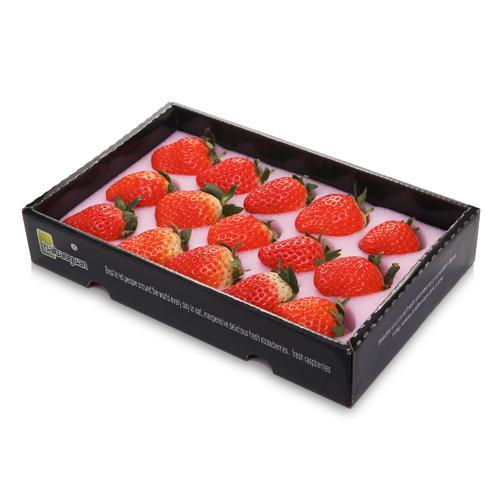 【自营】进口牛奶草莓250g盒装