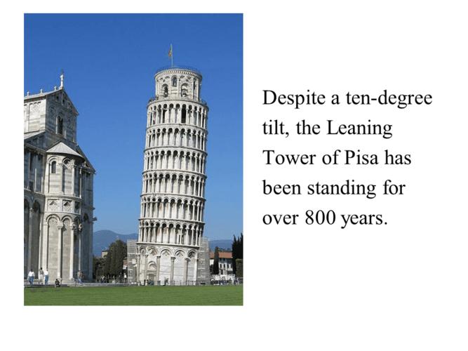 the leaning tower of pisa.ppt