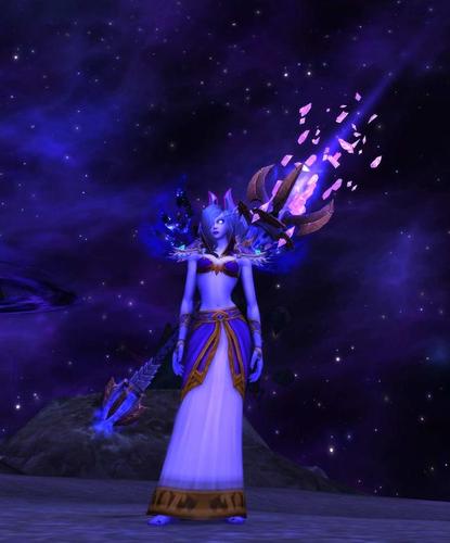 《魔兽世界》虚空精灵女性幻化:关于朗多雷礼服的幻化搭配推荐