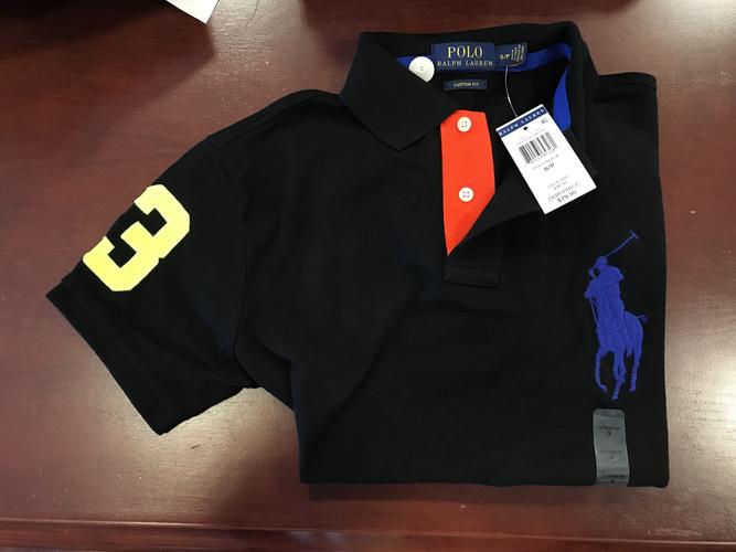 美国正品polo ralph lauren拉夫劳伦大马标男修身短袖