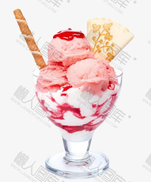 高脚杯冰淇淋图片-高脚杯冰淇淋实拍图下载_懒人图库