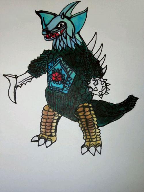 简笔画怪兽塔伊兰特 简笔画图片大全-蒲城教育文学网