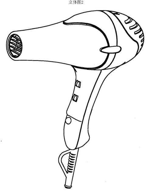 电吹风3吹风机简笔画图片