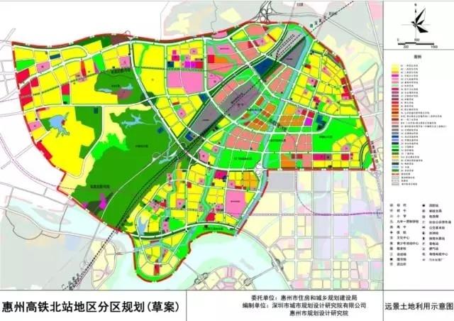 惠州高铁北站规划出炉,这个大型综合交通枢纽长啥样?