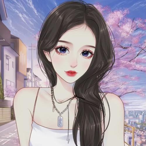 堆糖一婉手绘女生头像