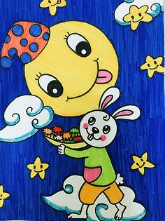 包子姑娘1993采集到儿童绘画