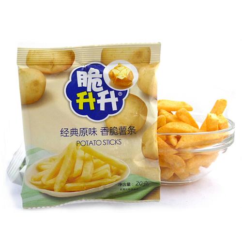脆升升 薯条20g*12袋 年货礼物多种口味选择休闲零食小吃